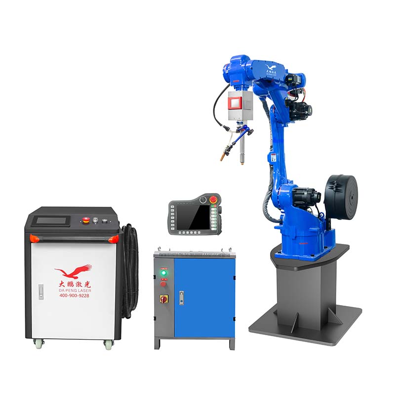 Robot Laser Welding Machine 2kw fiber laser Raycus weld aluminum stainless steel Робот -лазерная сварочная машина
